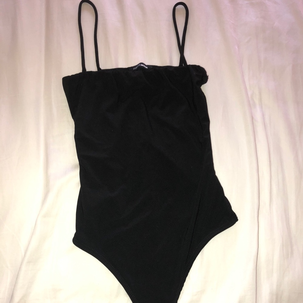 Square neck / straight across neckline Bodysuit